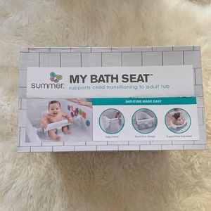New in Box, My Bath Seat®, a Bath Tub supporter for babies, white